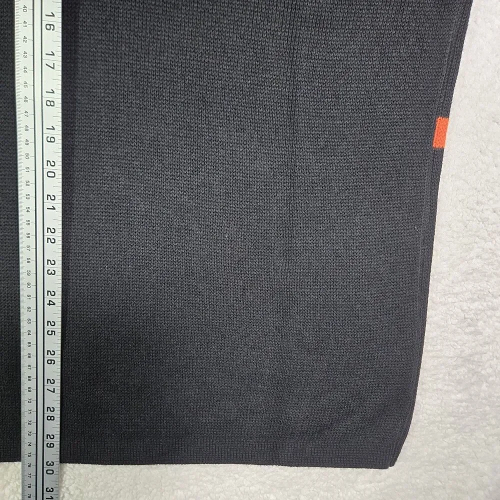 $140 Adidas Originals All Blacks Knitted Wool Blend Rugby Polo Shirt Mens Large